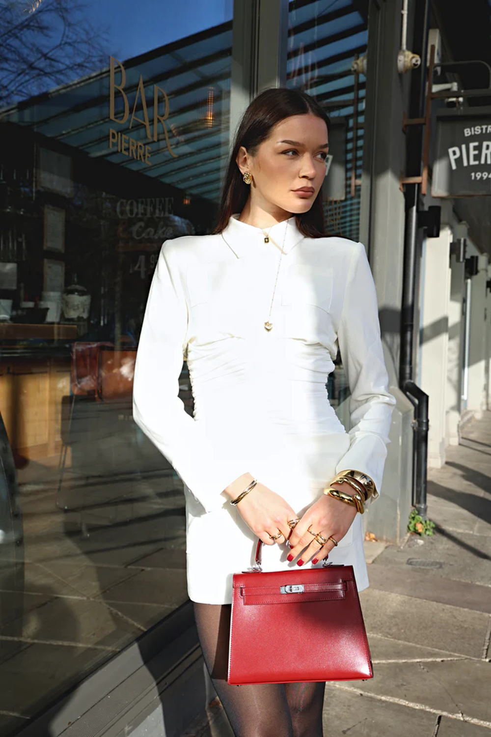ZARA BAG - BURGUNDY