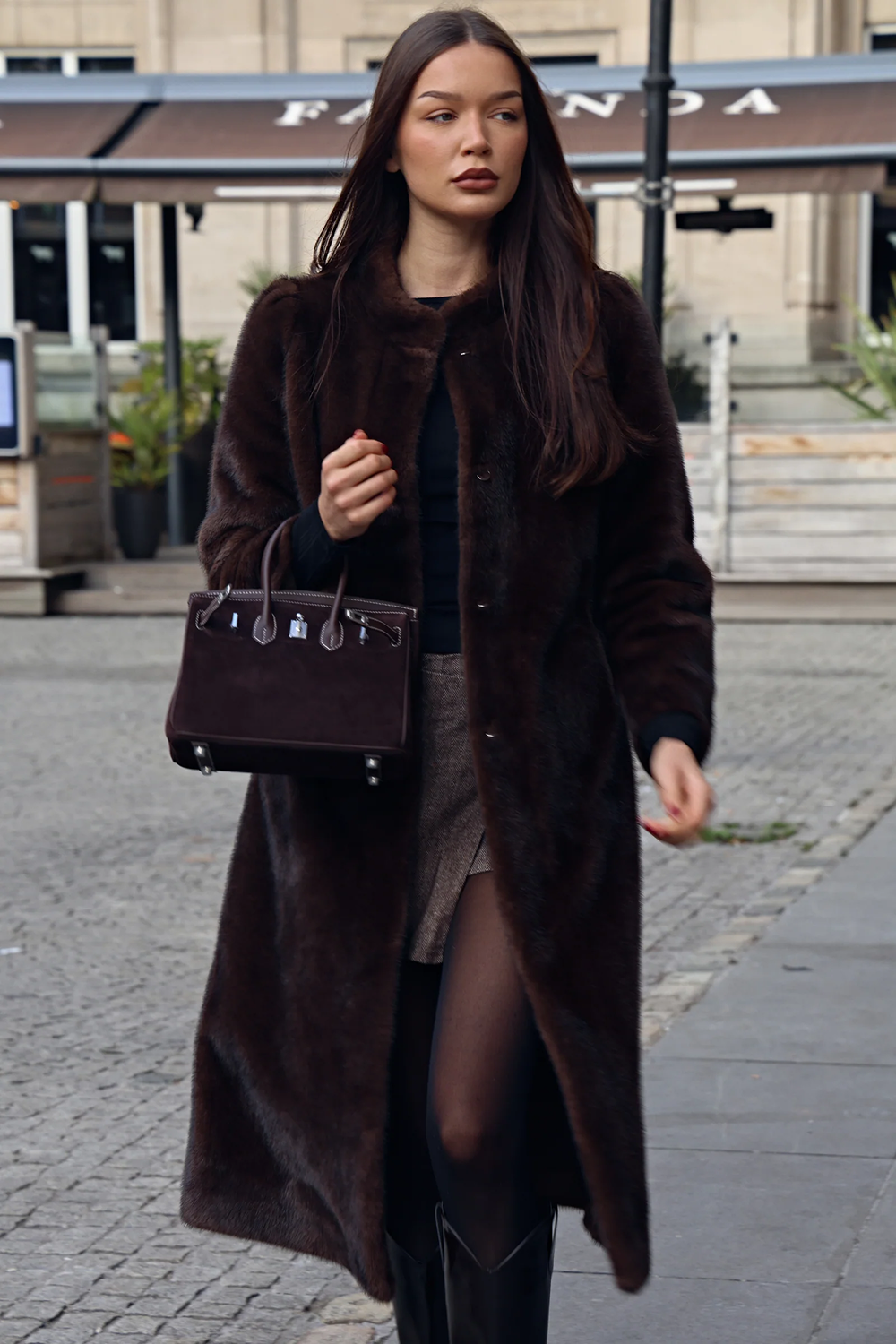 CHLOE BAG - CHOCOLATE