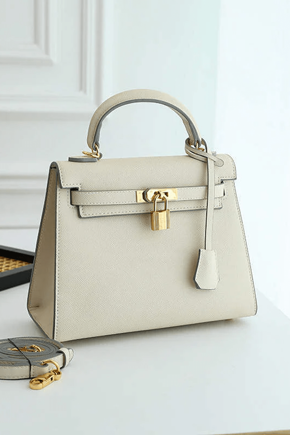 MILAN BAG - WHITE - Totes Luxe UK