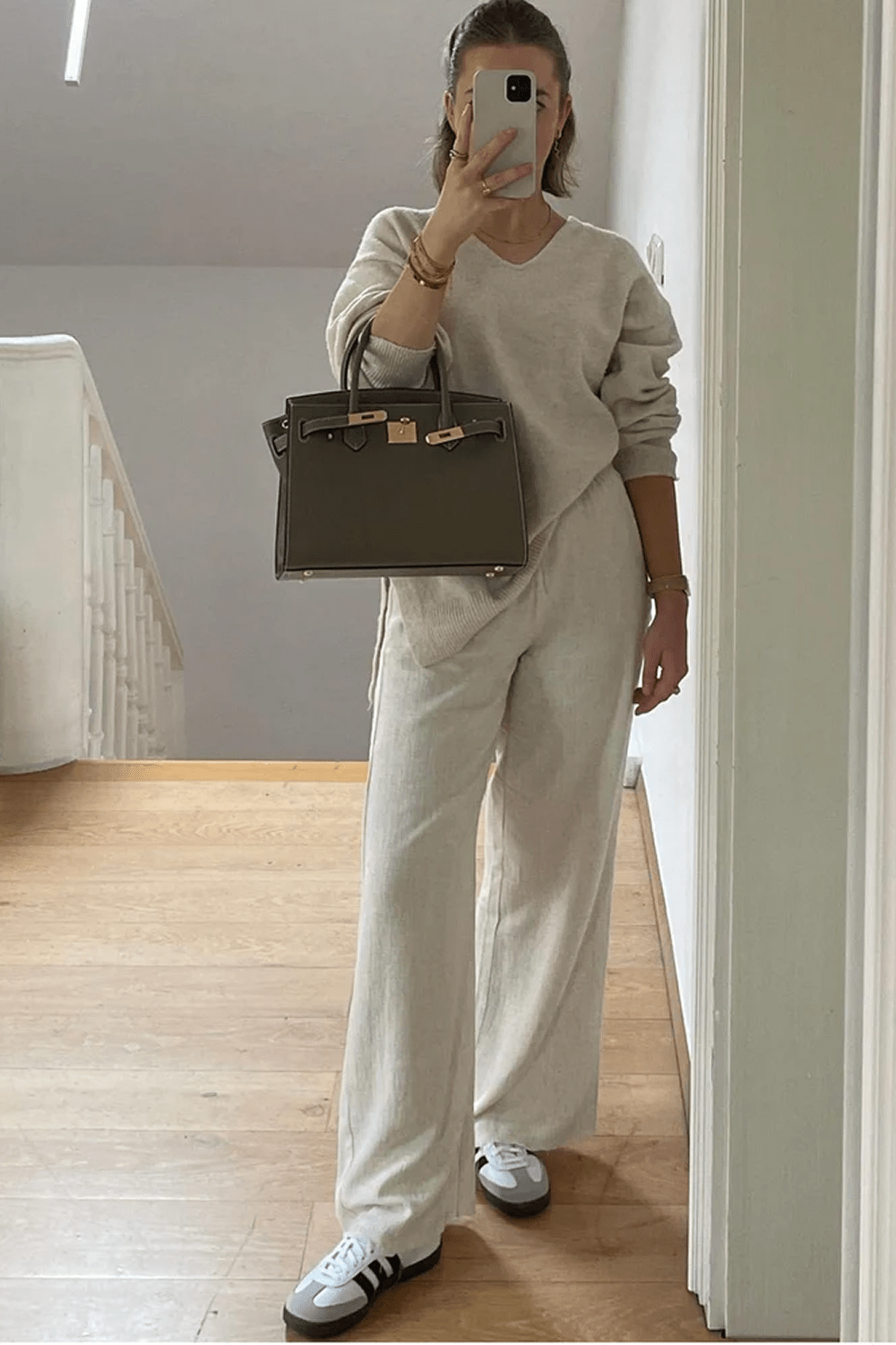 CHELSEA BAG - GREY - Totes Luxe UK