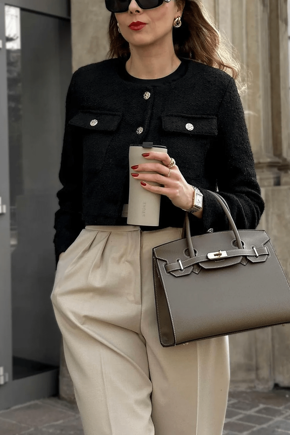 CHELSEA BAG - GREY - Totes Luxe UK
