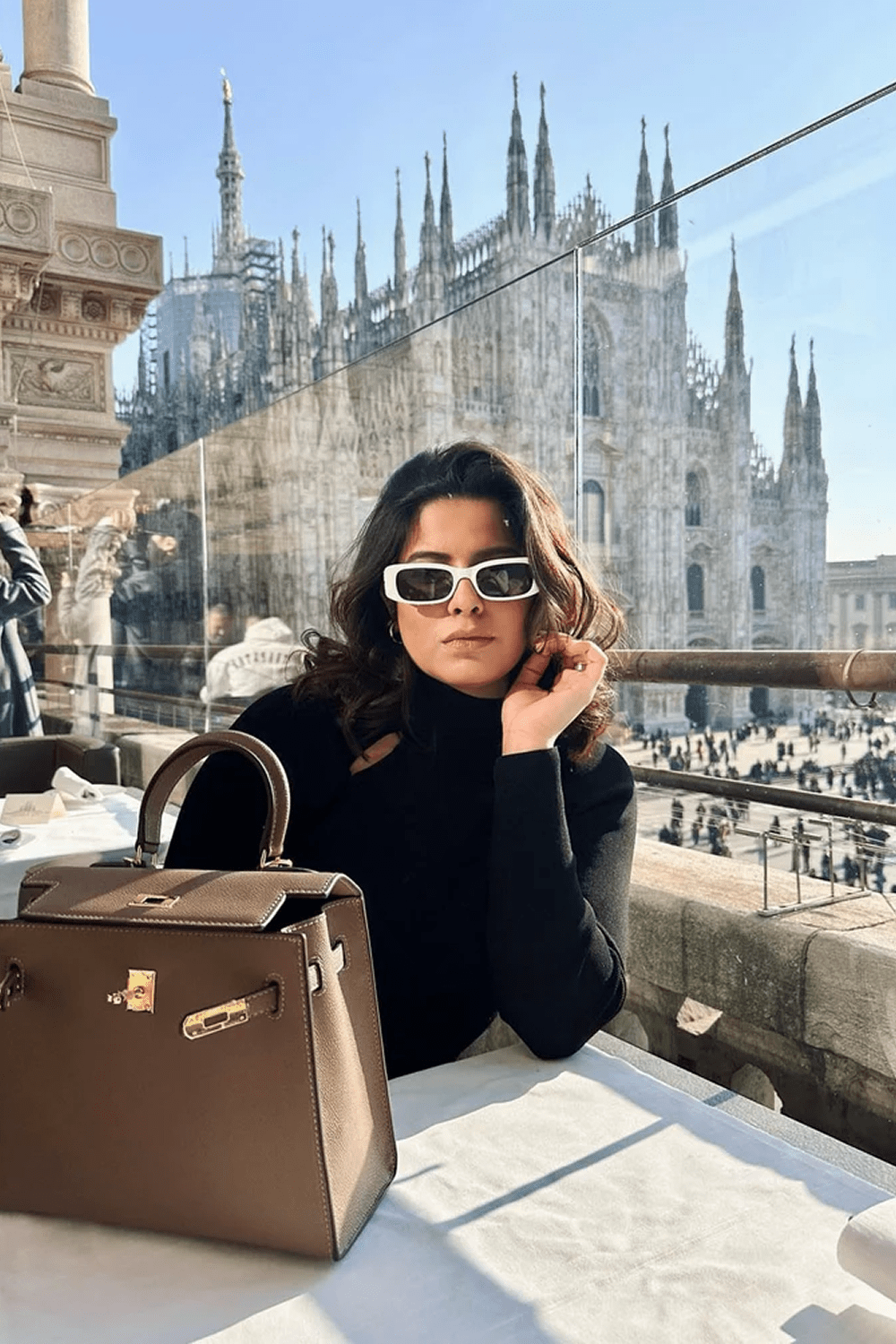 MILAN BAG - GREY - Totes Luxe UK